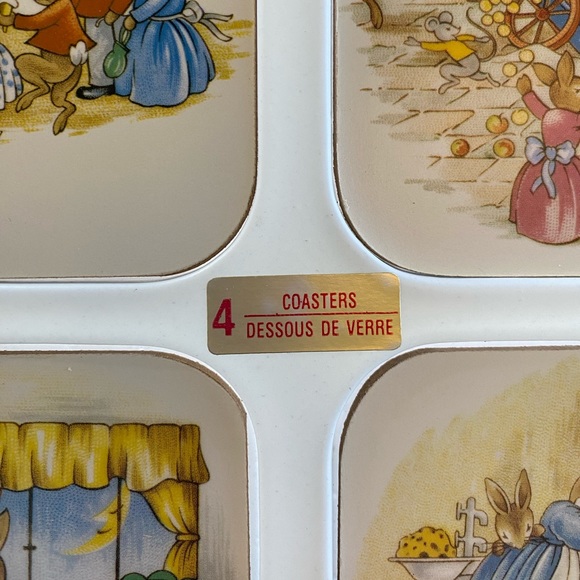 RARE🤩 VINTAGE! Bunnykins Coaster🐰 by Royal Doulton - Picture 9 of 10